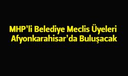 MHP’li Belediye Meclis Üyeleri Afyonkarahisar’da Buluşacak