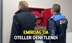 Emirdağ’da oteller denetlendi