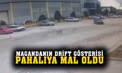 Fabrika önünde drift pahalıya mal oldu