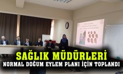 Sağlık Müdürlüğünden Normal Doğum Eylem Planı kapsamında toplantı