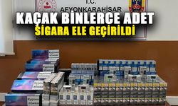 Afyonkarahisar’da kaçak elektronik ve normal sigara ele geçirildi