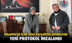 İhsaniye'de içme suyu kapasitesi arttırılıyor