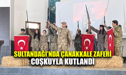 Afyon Sultandağı'nda Çanakkale zaferi coşkuyla kutlandı