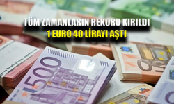 Tüm zamanların rekoru kırıldı: Euro 40 lirayı aştı