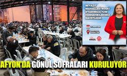 Beyazıt Mahallesi'nde iftar sofrası kuruluyor