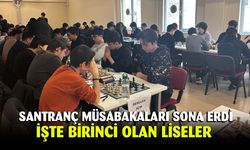 Santranç müsabakaları sona erdi