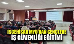 İscehisar MYO'dan lise öğrencilerine "İş Güvenliği Temel Eğitimi"
