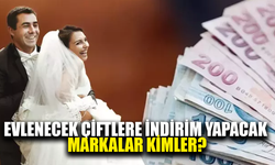 Evlenecek çiftlere indirim sağlayacak markalar belli oldu