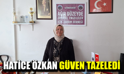 Hatice Özkan yeniden Başkan seçildi