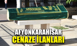 25 Nisan 2025 Afyonkarahisar cenaze ilanları