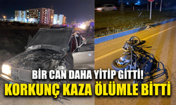 Bir can daha yitip gitti! Korkunç kaza ölümle bitti