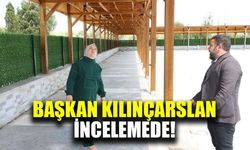 Başkan Kılınçarslan’dan kır düğün salonu incelemesi