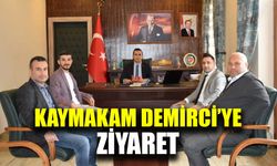 AKÜ Sultandağı MYO, Kaymakam Demirci’yi ziyaret etti