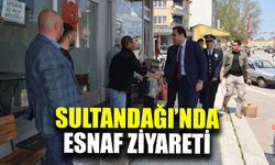 Sultandağı’nda esnaf ziyareti ve güvenlik değerlendirmesi