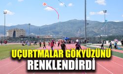 Uçurtmalar gökyüzünü renklendirdi