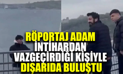 İn*tihardan vazgeçirdiği gençle dışarıda bulundu