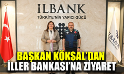 Başkan Köksal’dan İller Bankası Genel Müdürü Recep Türk’e ziyaret