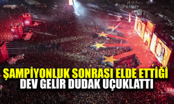 Şampiyonluk sonrası elde ettiği de gelir dudak uçuklattı
