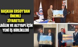 Başkan Ersoy’dan AFSÜ ve AKSA Doğalgaz’a Ziyaret