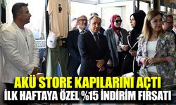 AKÜ STORE mağazası görkemli bir törenle açıldı