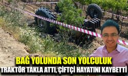Traktör kazasında çiftçi hayatını kaybetti