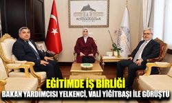 Bakan Yardımcısı Yelkenci’den Vali Yiğitbaşı’na ziyaret