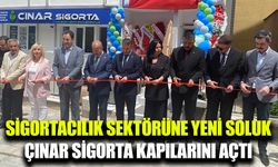 Afyonkarahisar’da Çınar Sigorta Acentesi dualarla açıldı