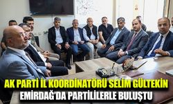 AK Parti İl Başkanı Turgay Şahin, Emirdağ İlçe Başkanlığını ziyaret etti