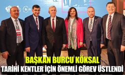 Başkan Burcu Köksal, Tarihi Kentler Birliği toplantısına katıldı