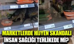 Zincir marketlerde hijyen skandalı