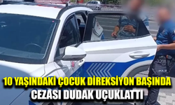 Baba, oğluna araç kullandırdığı için ceza aldı