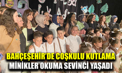 Bahçeşehir Koleji minikleri ‘Aydınlığa Merhaba’ dedi
