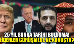 25 yıl sonra liderler buluştu! Erdoğan, Trump, Selman ve Şara bir araya geldi