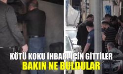 Kötü koku ihbarı için gittiler, 30 metrelik define tüneli buldular