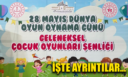 Afyonkarahisar’da 28 Mayıs Dünya Oyun Günü’nde Geleneksel Çocuk Oyunları Şenliği düzenlenecek