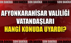 Afyonkarahisar ve bölgesi için kuvvetli yağış uyarısı