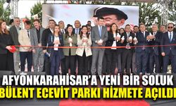 Afyonkarahisar’a yeni bir soluk: ‘Bülent Ecevit Parkı hizmete açıldı’