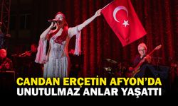 Afyon'da 19 Mayıs Coşkusu Candan Erçetin Konseri ile Taçlandı