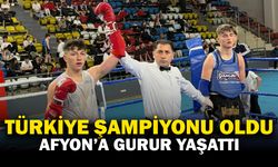 Afyonkarahisar Spor Lisesi Öğrencisi Türkiye Şampiyonu Oldu!