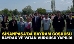 Sinanpaşa’da 19 Mayıs Coşkusu: Fener Alayı Yürüyüşüyle Kutlandı
