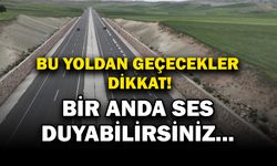Karayollarında müzikli uyarı işareti uygulaması