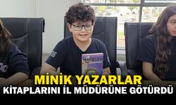Öğrencilerden Anlamlı Ziyaret: "Hayocan Aramızda" Kitabı İl Müdürüne Takdim Edildi