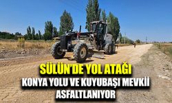 Sülün’de yol çalışmaları başladı