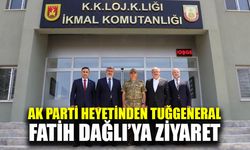 AK Parti heyetinden Tuğgeneral Fatih Dağlı’ya ziyaret