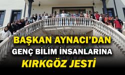 Başkan Derviş Aynacı’dan Bilim Fuarına Anlamlı Destek