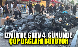 İzmir’de çöp sorunu büyüyor: Grev 4. gününde