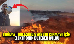 Nusaybin'de tarlada yangın düzeneği bulundu