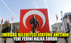 Atatürk anıtının yeni yeri halka soruldu