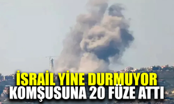 İsrail rahat durmuyor bu sefer de komşusuna füze attı