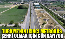 Türkiye'nin en büyük ikinci metrobüs şehri oluyor